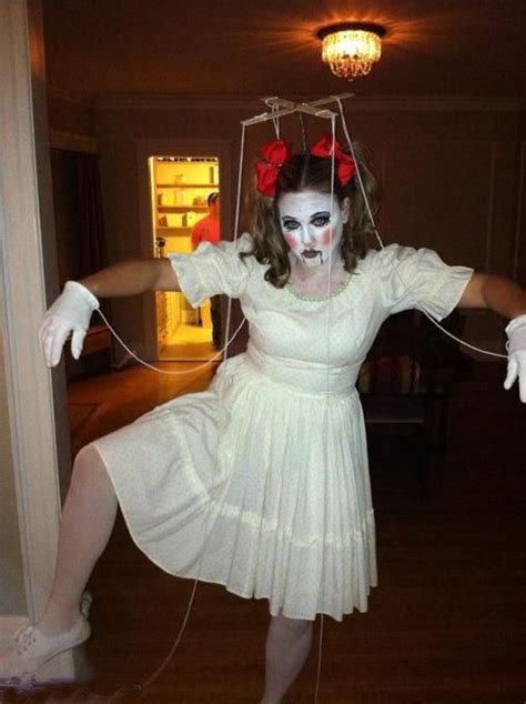 adult doll costume ideas|homemade scary doll costumes.